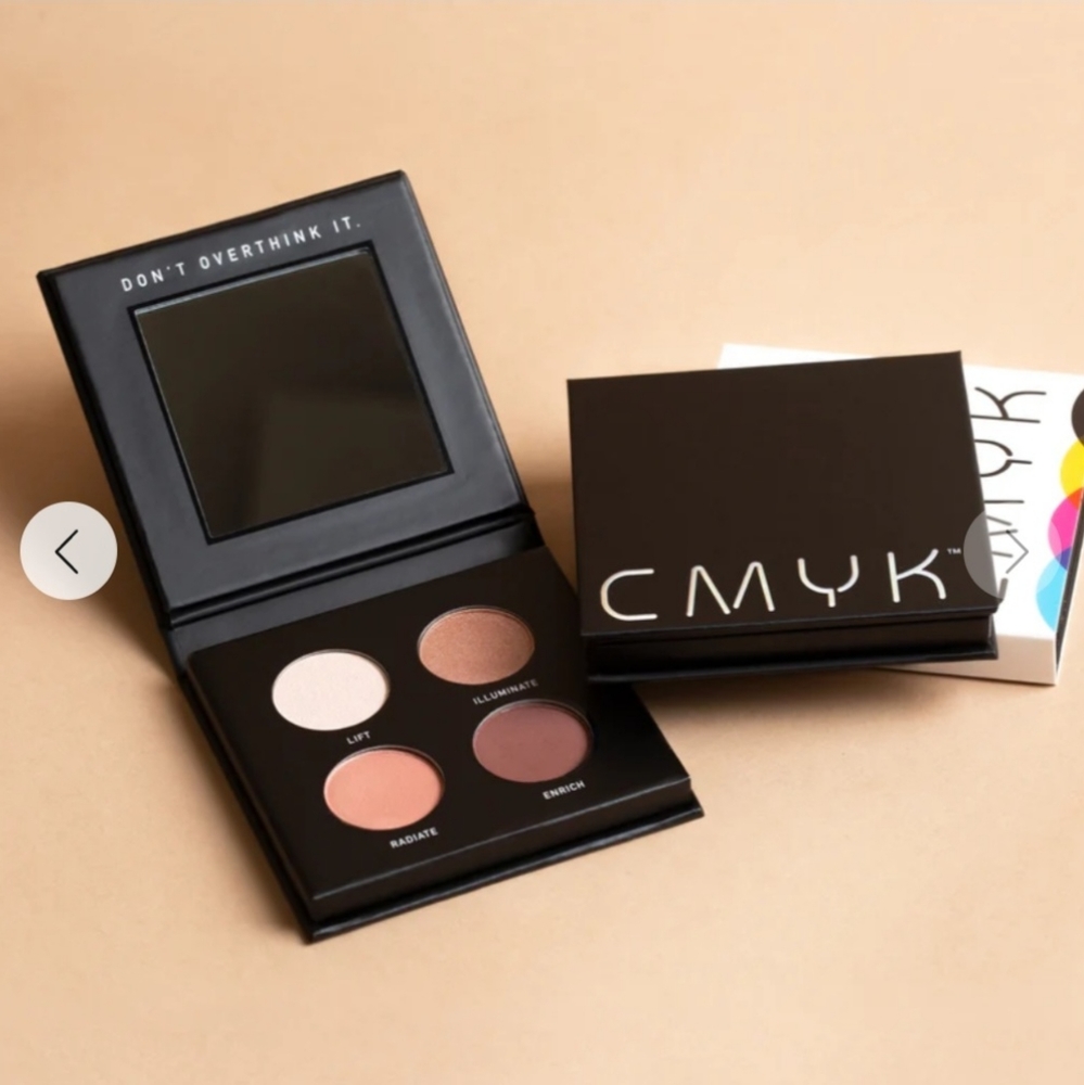Eyeshadow Quad Pallet by CMYK Cosmetics - Rose Gold